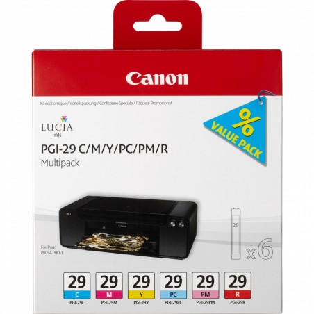 Canon PGI-29 C/M/Y/PC/PM/R...