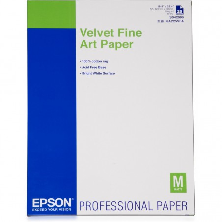 Epson Velvet Fine Art Paper...