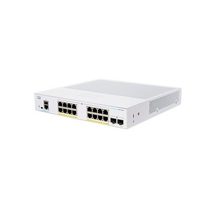 Cisco switch CBS350-16P-2G,...