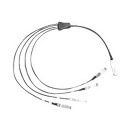 QSFP TO 4XSFP10G PASSIVE COPPER/SPLITTER CABLE 5M