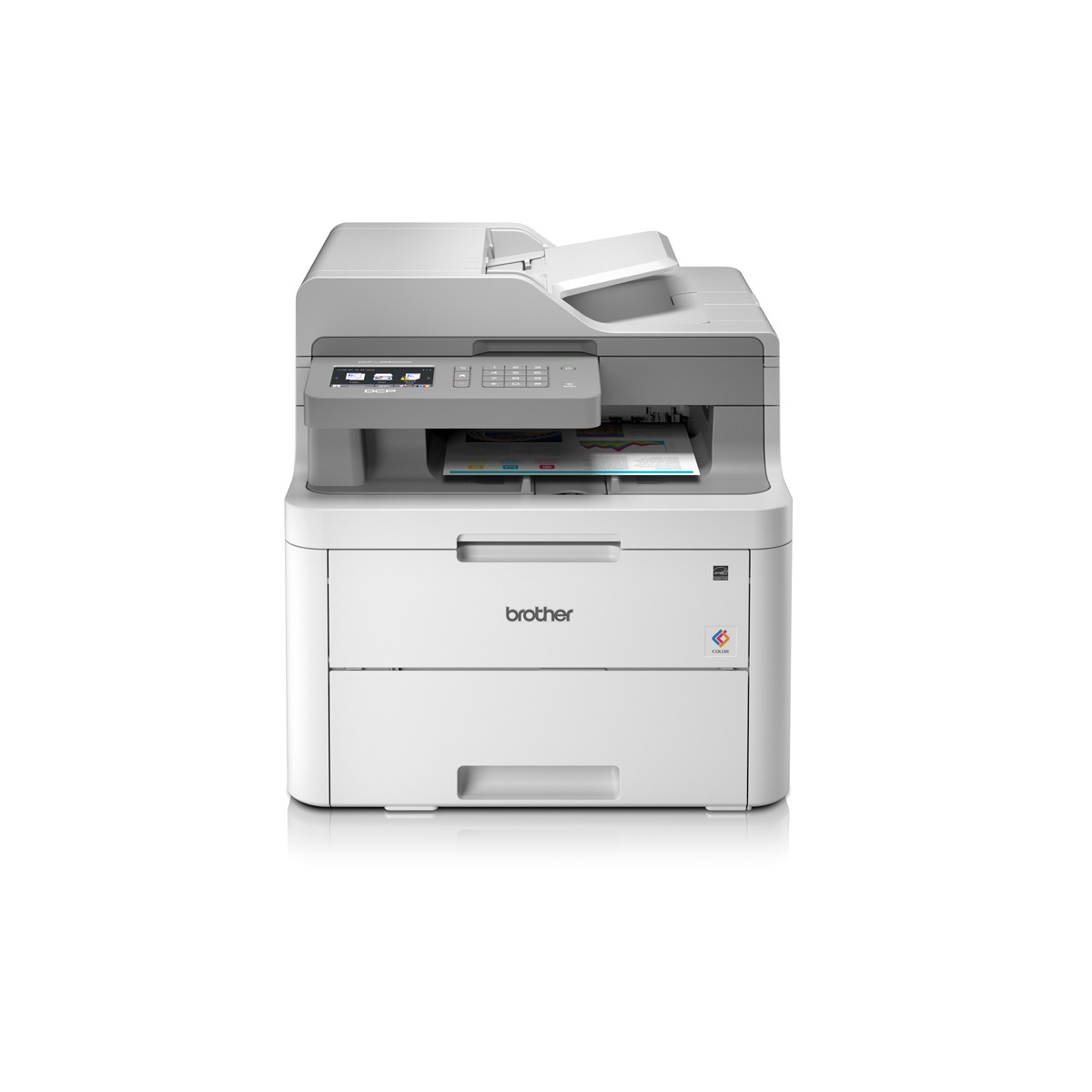 Brother LED Printer. Wired Net and WIF 9.3 Colour - Printer - Colored