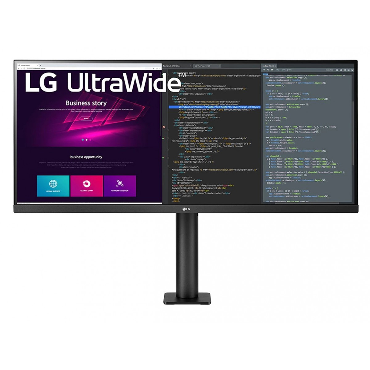 LG 34WN780-B - 86.4 cm (34) - 3440 x 1440 pixels - UltraWide Quad HD - LED - 5 ms - Black