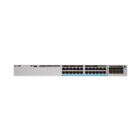 Cisco C9300L-24P-4G-A - Switch - 1 Gbps - Amount of ports: - Rack module