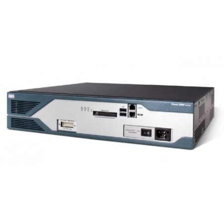 Cisco 2821 - Ethernet WAN - Gigabit Ethernet - Black,Blue,Stainless steel