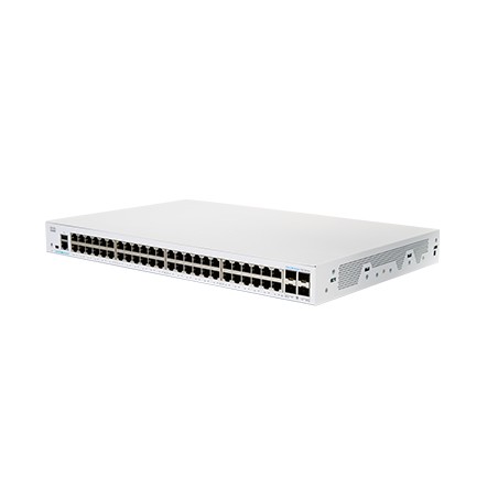 Cisco CBS350-48T-4X-EU - Managed - L2/L3 - Gigabit Ethernet (10/100/1000) - Rack mounting