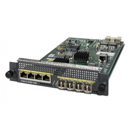 Cisco SSM-4GE 4-Port Gigabit Ethernet Module for ASA 5510 5520 5540 Neu in Box - Network Accessory - Ethernet