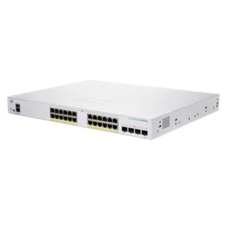 Cisco CBS250-24PP-4G-EU - Managed - L2/L3 - Gigabit Ethernet (10/100/1000) - Rack mounting