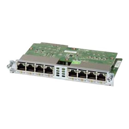 Cisco Eight port 10/100/1000 Ethernet switch inte card - 1 Gbps