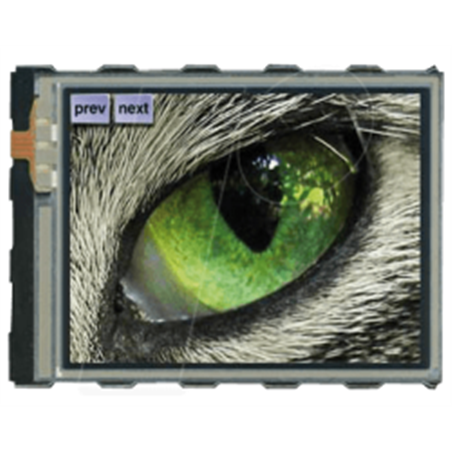 ELECTRONIC ASSEMBLY EA EDIP-TFT32A - Intelligentes TFT-Grafikdisplay 3.2'' - Flat Screen - 8.1 cm