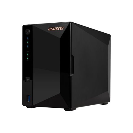 Asustor AS3302T NAS-storage server Ethernet LAN Black RTD1296
