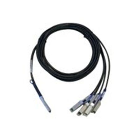 QSFP TO 4XSFP10G PASSIVE COPPER-SPLITTER CABLE 1M IN IN