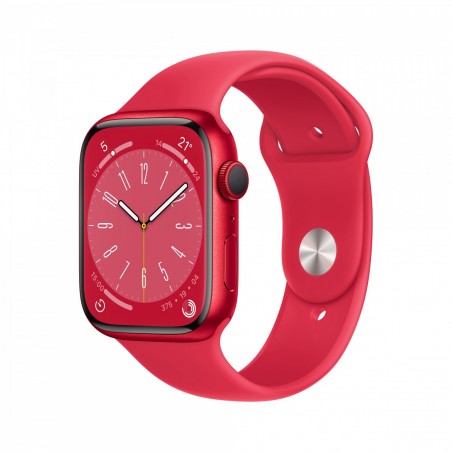 Apple Watch S8 45 Red Alu...