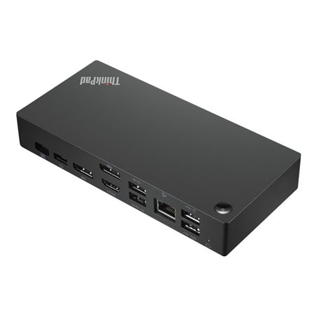 ThinkPad Universal USB-C Smart Dock - 135W - 1xRJ45 - 1xUSB-C - 3xUSB 3.1 - 2xUSB 2.0 - 1xHDMI - 2xDP