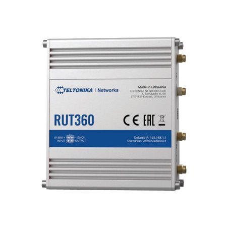 Teltonika RUT360 Cellular Network Router (RUT360000000)