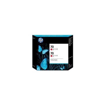 HP 70 2-pack 130-ml Red...