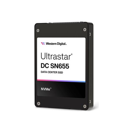 WD 2.5 SSD ULTRASTAR SN655  3.84TB (PCIe 4.0-NVMe)(Di)