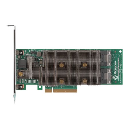 Adaptec SmartRAID 3204-8i 4GB SAS-NVMe 8 Port PCIe x8 24 Gbps Low Profile