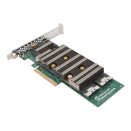 Adaptec SmartRAID 3254-16i -e 4GB SAS-NVMe 16 Port PCIe x8 24 Gbps Low Profile