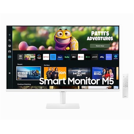 Samsung Smart Monitor M5 LS32CM501E - 81.3 cm (32) - 1920 x 1080 pixels - Full HD - LCD - 4 ms - White
