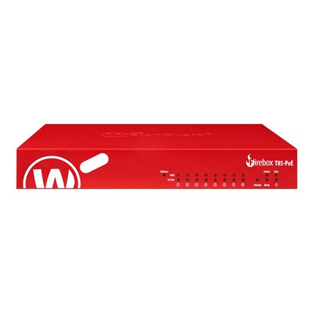 WatchGuard Firebox T85-PoE with 3-yr Total Security Suite EU - 2.4 Gbps - VPN