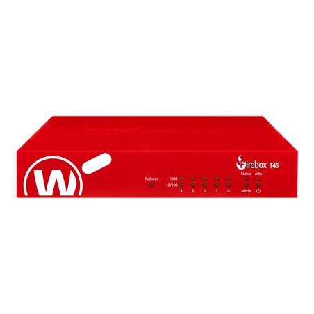 WatchGuard Firebox T45-PoE with 3-yr Total Security Suite EU - 1.44 Gbps - VPN