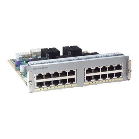 Cisco WS-X4920-GB-RJ45 - Silver - 1 Gbit/s - Wired - Ethernet - Fast Ethernet - Gigabit Ethernet - Catalyst 4900M - 188 x 209 x 
