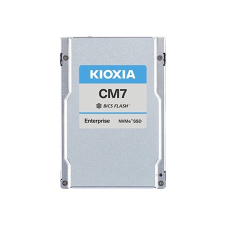 Kioxia CM7-R U.3 SIE* PCIe Gen5 1x4 2x2 15mm 3840GB eSSD