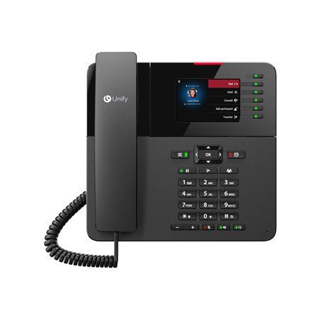 Unify OpenScape Desk Phone CP410 mit HFA-Software integriert