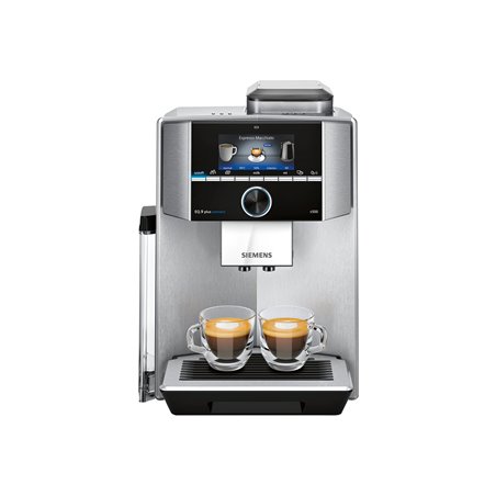 Siemens EQ.9 TI9558X1DE - Espresso machine - 2.3 L - Coffee beans,Ground coffee - Built-in grinder - 1500 W - Black,Stainless st