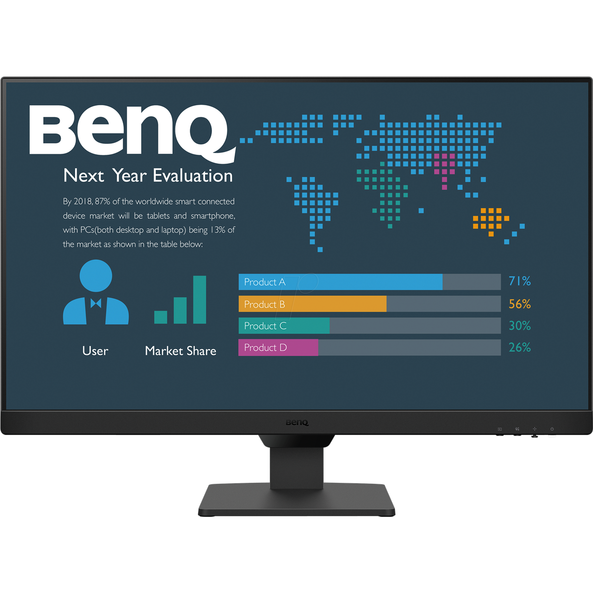 BenQ 68.6cm BL2790 16 9 HDMI-DP black speaker Full-HD - Flat Screen - 68.6 cm