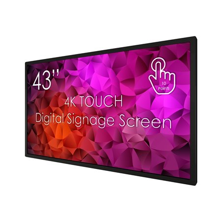 Swedx 43 Touch Display nat 4K - Flat Screen - 109.2 cm