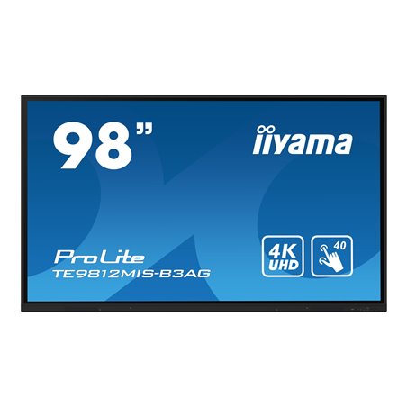 Iiyama 98iW LCD IR 40-Points 4K UHD IPS AG. - Flat Screen