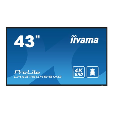 Iiyama 43W LCD 4K - Flat Screen - 43