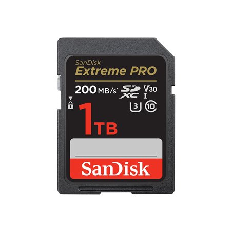 SanDisk SDXC karta 1TB Extreme PRO (200 MB-s Class 10, UHS-I U3 V30)