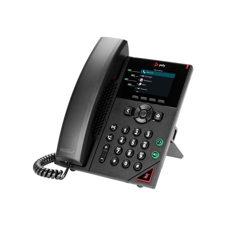 Poly VVX 250 4-Line IP Phone and PoE-enabled No localization