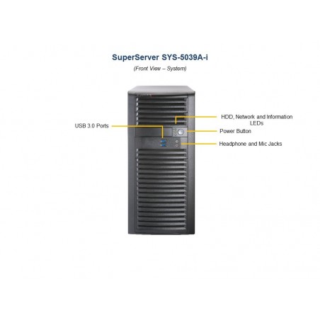 Supermicro 5039A-i Intel...